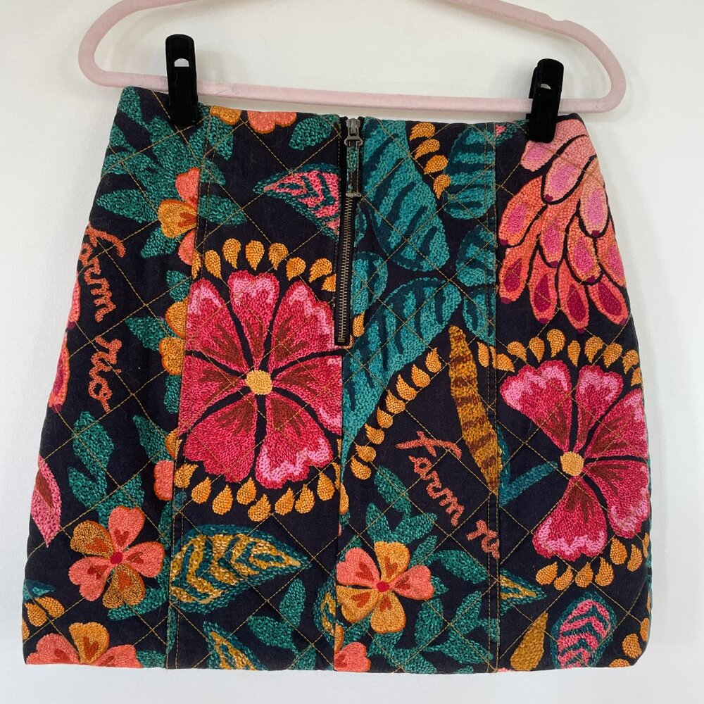 FARM Rio Floral Mini Skirt - Picture 5 of 7